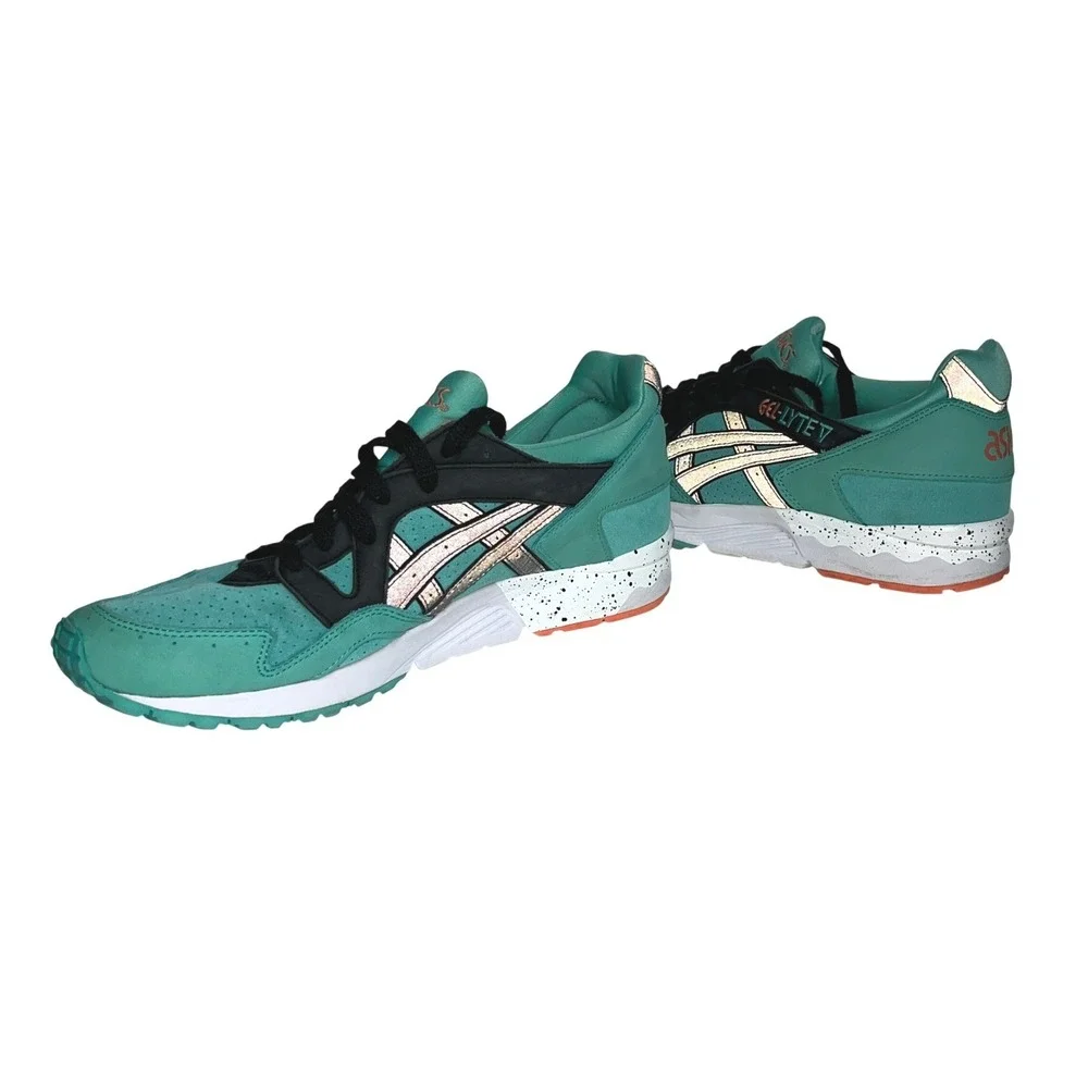 ASICS Gel-Lyte V Miami Turquoise Black Running‎ Sneakers Men's US 11 EUR 44